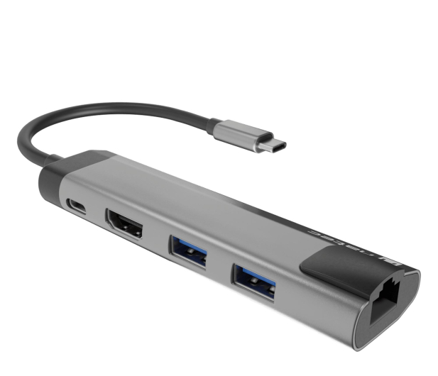 Natec MULTIPORT ADAPTER FOWLER GO USB-C 5W1 HUB ->USB 3.0 2X, HDMI - 1470243 - zdjęcie 2
